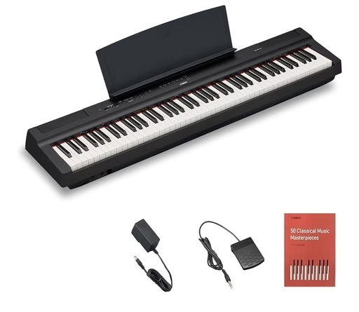 鍵盤楽器、ピアノ Yamaha YAMAHA Electronic Piano P Series 88 Keys Black P-125aB
