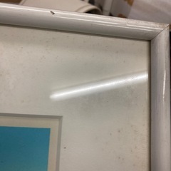 塔のある風景　A　もらいもの　絵　作者　写真にて確認　縦横32㎝の画像