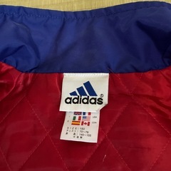 150サイズ　adidas  薄手　ベンチコート　日本代表の画像