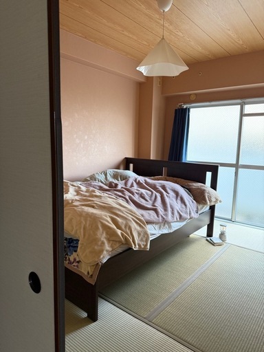 美品⭐︎IKEA ベッドフレーム（ダブルサイズ）＆マットレスセット