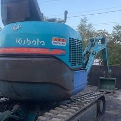 クボタ　u10-1  1トンクラス ミニユンボの画像