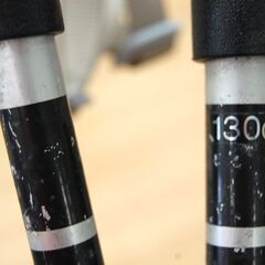130cm クロスカントリー用 ポール Kiz SILVIC シルバー×ブラック シルヴィック キザキ クロカン 歩くスキー ストック 札幌市 清田区 平岡の画像