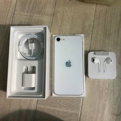 iPhone SE ホワイトの画像