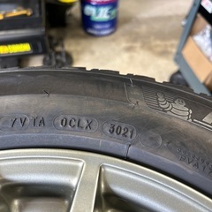 2021年製　195/65R15 プリウス  PCD100 　スタッドレス　ミシュラン　税込み　4本セットですの画像