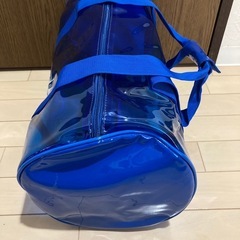 日ハム　クリアバッグ　透明　青
の画像