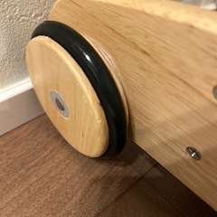 美品】野中製作所　木’s カタカタ押車 木のおもちゃ catch me
の画像