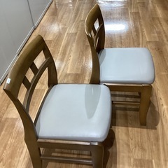 ダイニングチェア2脚セット【町田市再生家具】252067の画像