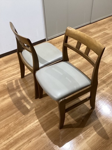 ダイニングチェア2脚セット【町田市再生家具】252067