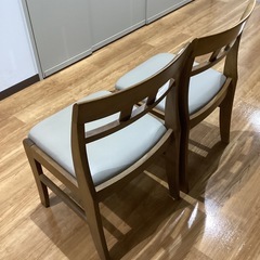 ダイニングチェア2脚セット【町田市再生家具】252067の画像