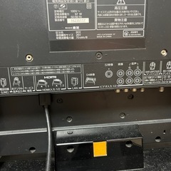 テレビ、テレビ台のセットの画像