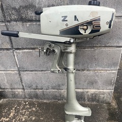 スズキ2馬力船外機　DT2(2サイクル船外機)✳︎動画😊(免許不用ボート釣りに！)の画像