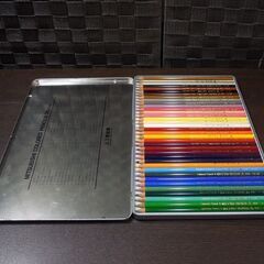 レトロ 三菱 色鉛筆 36色 world famous GT CAR ポルシェ ミニクーパー シティターボ 缶入 コレクション レタパ可 札幌市 新道東店の画像