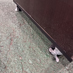 レンジ台　キャスター付
の画像