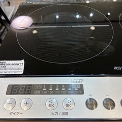 アイリス 2口 IHコンロ 中古 家電 買取 IHK-W12-Bの画像