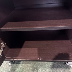 レンジ台　キャスター付
の画像