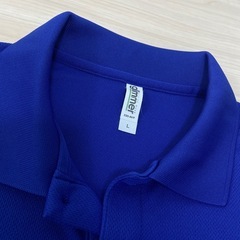 gimmie 青 Lサイズ ポロシャツ 3枚セットの画像