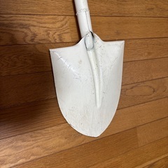 パイプ柄　剣型スコップの画像