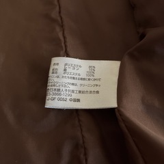 140サイズ　こげ茶色　ダッフルコート🧥の画像