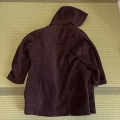 140サイズ　こげ茶色　ダッフルコート🧥の画像