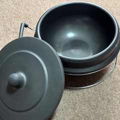 　【新品】くぬぎの白炭　天然炭釜(5人用)の画像