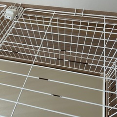 木製風犬ケージ屋根付き　アイリスオーヤマの画像