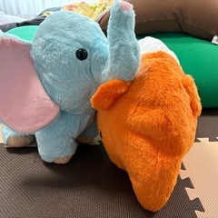 草原ふれんず物語BIGぬいぐるみ　2個セットの画像