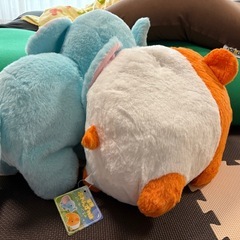 草原ふれんず物語BIGぬいぐるみ　2個セットの画像