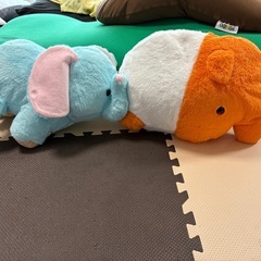 草原ふれんず物語BIGぬいぐるみ　2個セットの画像