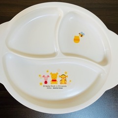 ディズニー ベビー食器セット プーさん 離乳食用の画像