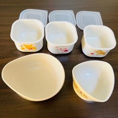 ディズニー ベビー食器セット プーさん 離乳食用の画像
