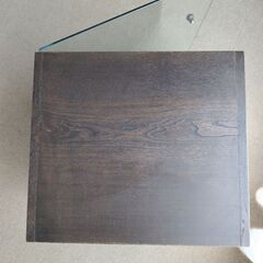 天然木　突板　カラーボックス　２個セットの画像