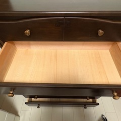 木製 タンス ６段 115×90×44cmの画像
