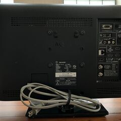 【19型 液晶TV】シャープ AQUOS　LC-19K5　ブラック　の画像