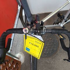 J1639　【リユースのサカイ柏店】 ★店頭にて試乗可★　ロードバイク　Grandir　グランディール　シルバー　3×7段変速　　簡易クリーニング済　 中古自転車 　流山市 中古自転車 松戸市 中古自転車 我孫子市 中古自転車 船橋市 中古自転車 守谷市 中古自転車 取手市 中古自転車の画像