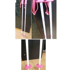 カザマ 152cm スキー 板・ビンディング・ポール 3点セット KAZAMA Winterhigh Rocker 西岡店の画像
