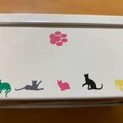 猫の空き缶　小物入れにの画像