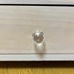 木製ハンガーラック引き出し付きの画像