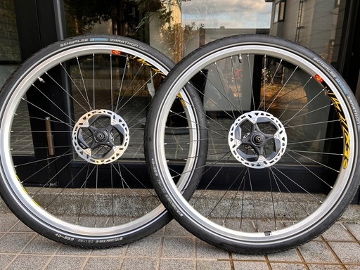 【予定者あり】MTBホイール&タイヤ&ブレーキローターのセット