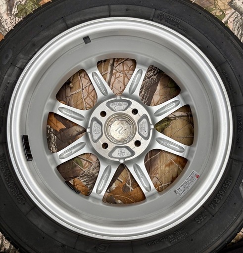 「商談中」「1」　155/65R14 タイヤホイール　1本