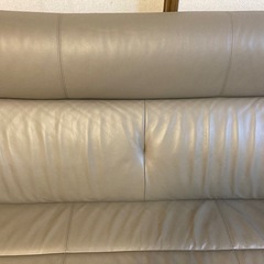本革ソファー　の画像