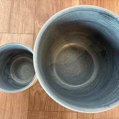 鉢カバー　大小セットの画像