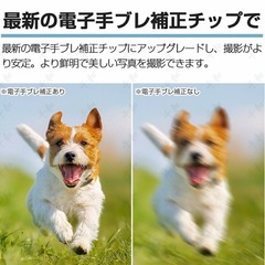 デジカメ、新品SDカード、バッテリー2個の画像