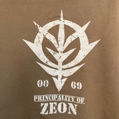 ガンダム好きな方へ　Lサイズ　コスパ 機動戦士ガンダム ジオン公国軍 ジップパーカー Ver2.0の画像