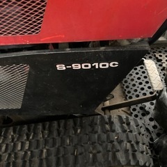 フジイ除雪機　9010Ｃ　10馬力　エンジン始動の画像