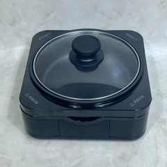 A7552【お買い得商品‼】YAMAZEN 山善 ホットプレート グリル鍋 YHC-W601 の画像