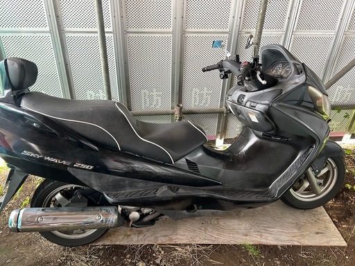 スカイウェイブ250 実動