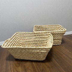 かご　おもちゃ入れ　の画像