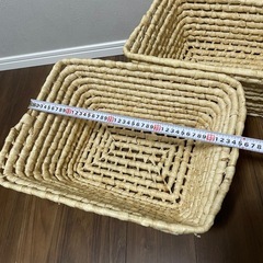 かご　おもちゃ入れ　の画像