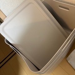 ニトリ　収納ケース3つの画像