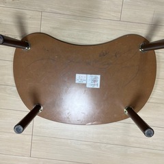 【ニトリ製ローテーブル】クラウド（DBR）／幅85cm×奥行55cm×高さ33cm／現状渡しの画像